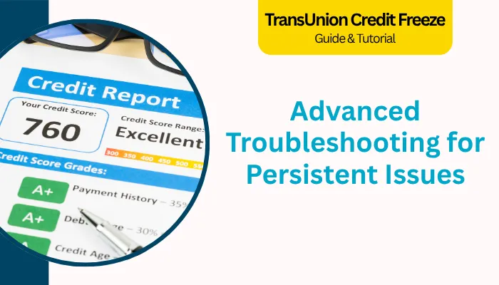 Advanced Troubleshooting for Persistent Issues Advanced Troubleshooting for Persistent Issues
