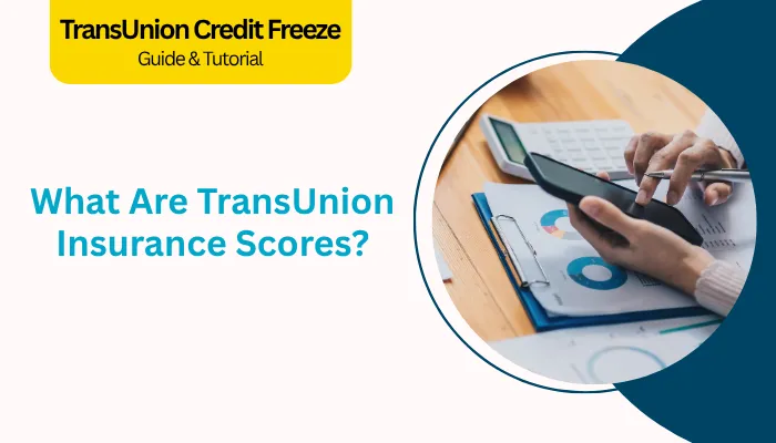 What Are TransUnion Insurance Scores?